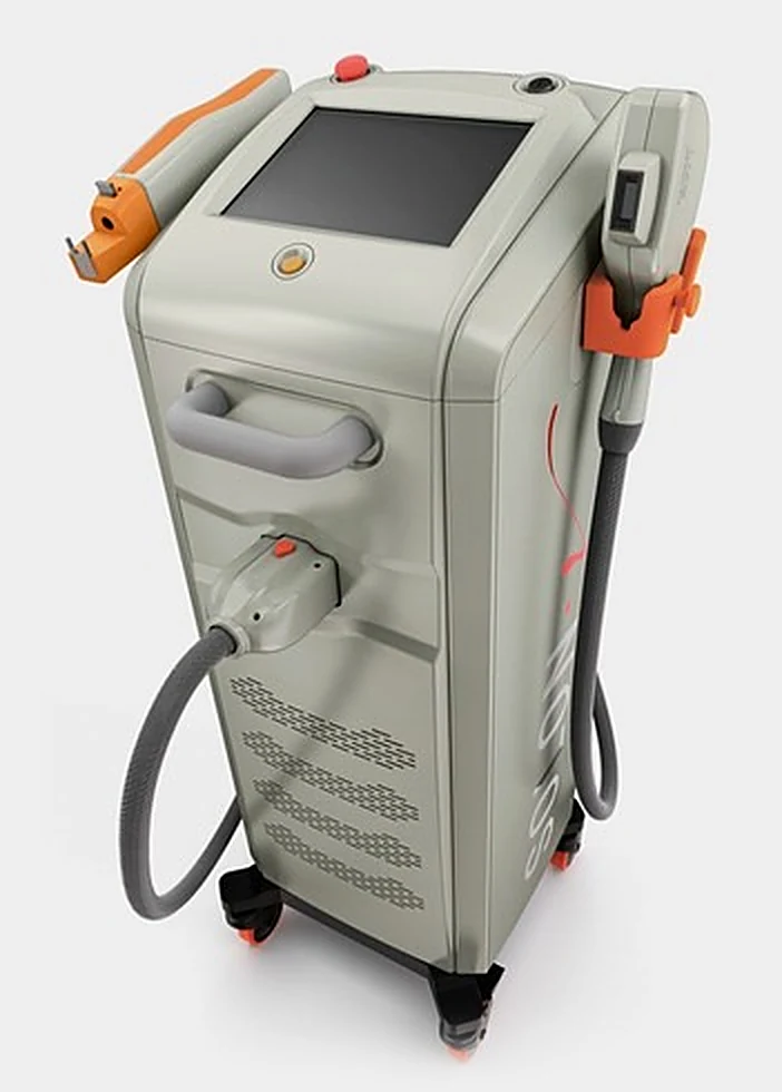Equipamento de laser transdérmico da Clínica Vasculart